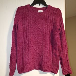 Old Navy Magenta Sweater